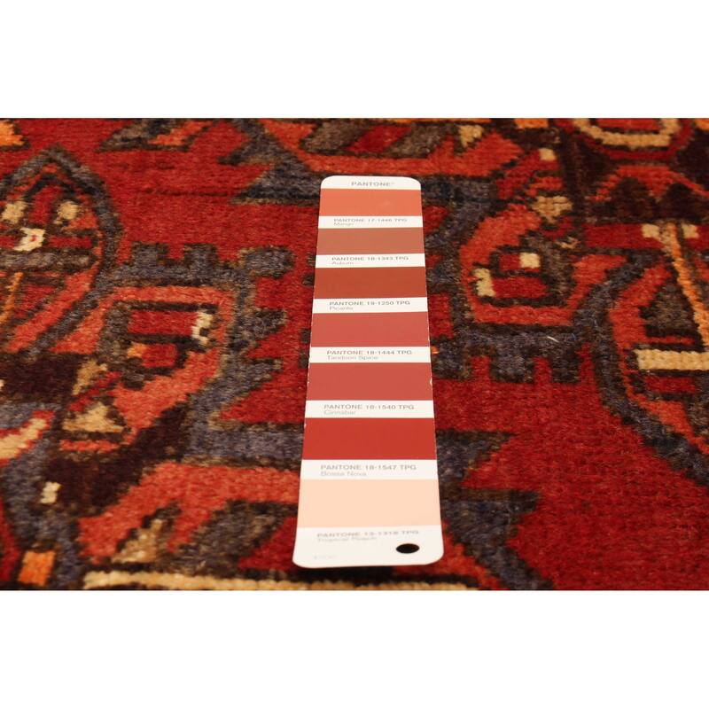 ECARPETGALLERY Hand-knotted Anadol Red Wool Rug - 4'0 x 6'10