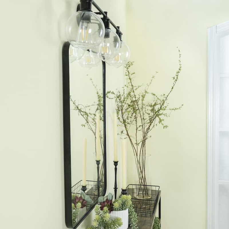 TEHOME Veion Rectangle Metal Wall Mirror