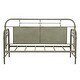 preview thumbnail 8 of 41, Vintage Series Distressed Metal Twin Metal Day Bed - Antique White