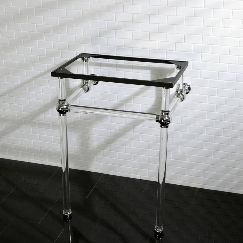 Kingston Brass Templeton Acrylic Console Sink Legs