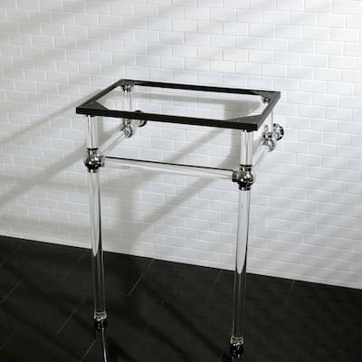Kingston Brass Templeton Acrylic Console Sink Legs