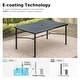 preview thumbnail 10 of 12, MAISON ARTS 7-Piece Patio Dining Set with Metal Rectangle Table and 6 Textilene Dining Chairs