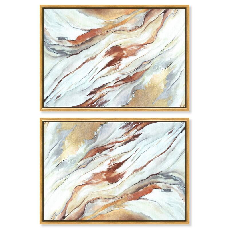 Between Seasons II Canvas by Art Remedy - 10" x 15" - Black