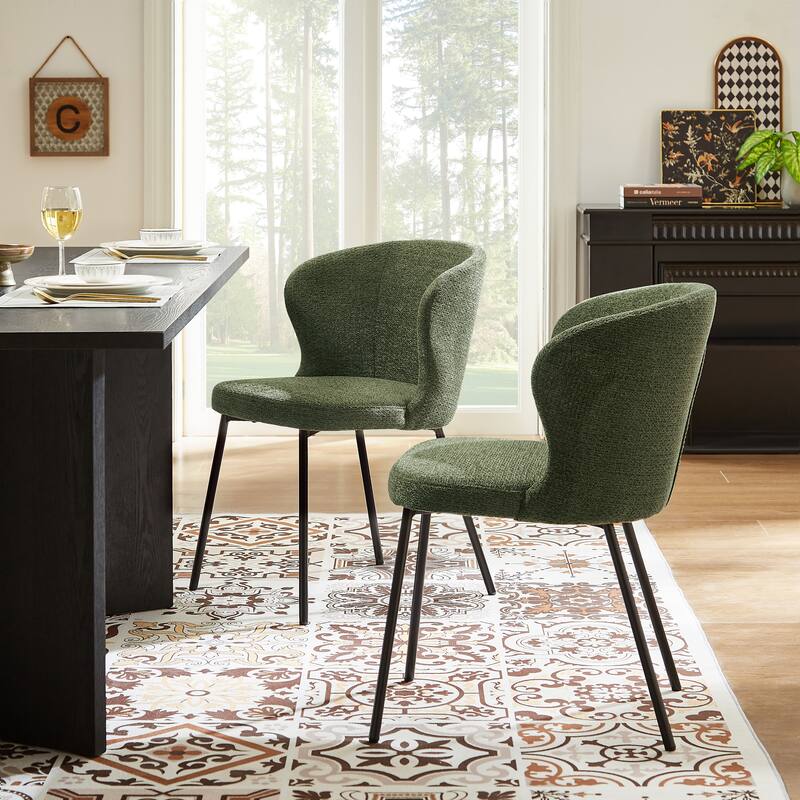 Art Leon Modern Dining Chairs, Set of 2