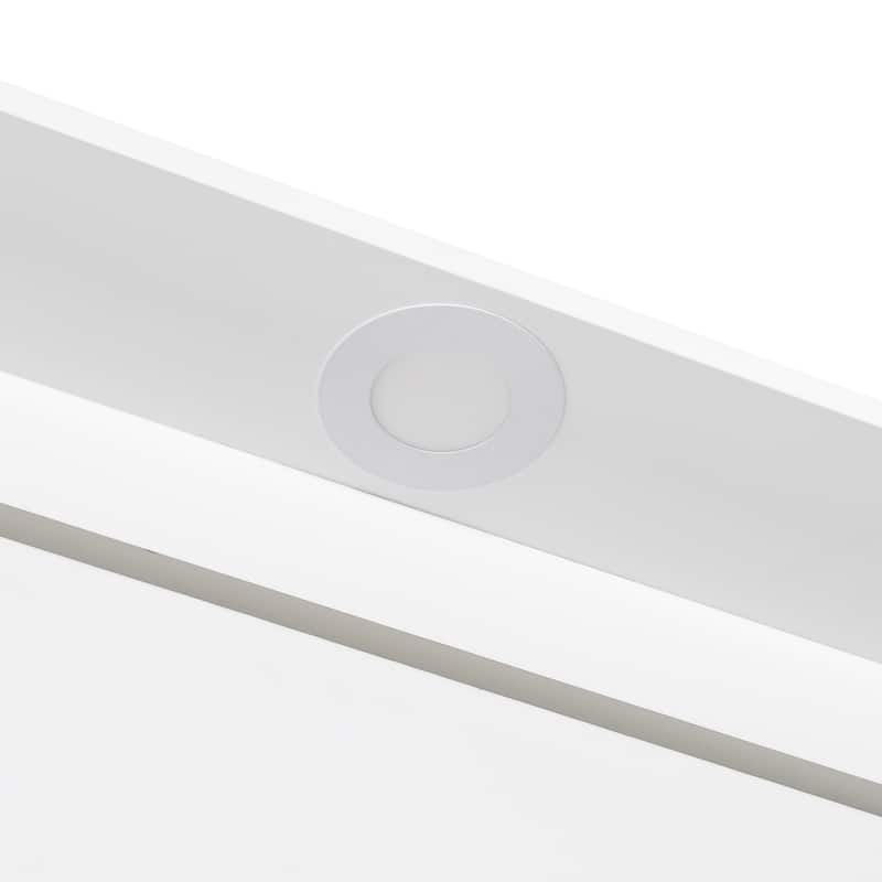 Queen Murphy Bed with Sofa and Cabinets Space Saving Sofa Wall Bed with Open Shelves and Dual Lights for Living Room Guest Room