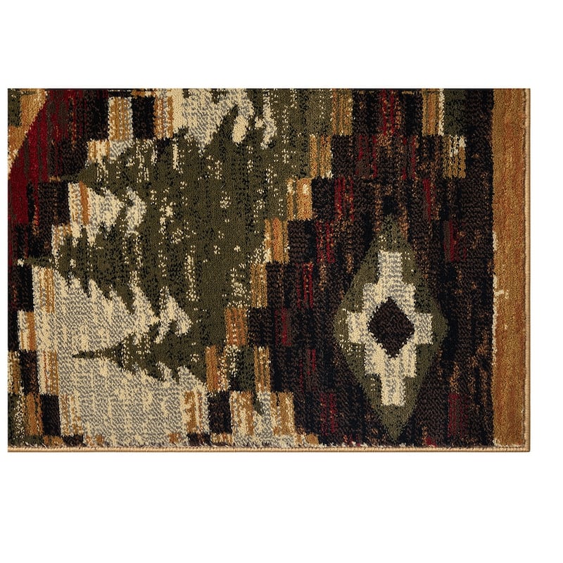 Sunset Valley Woodford Multi Lodge Area Rug