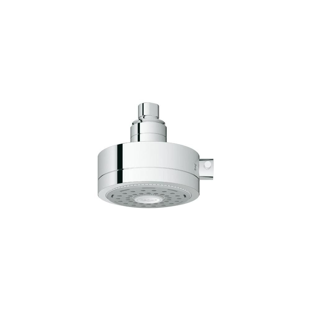 Grohe 27 530 Relexa Deluxe 5 Shower Head With Champagne Spray And Starlight Chrome Overstock 16336973