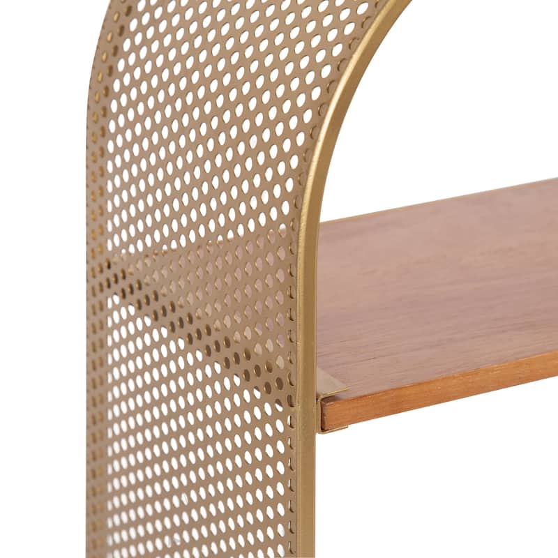 Kate and Laurel Urso Arch Tiered Shelf - 20x7x19