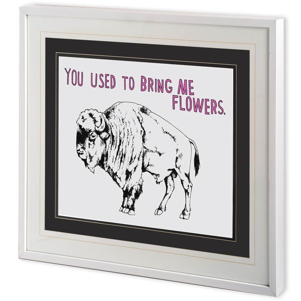 Bison Framed Art Print