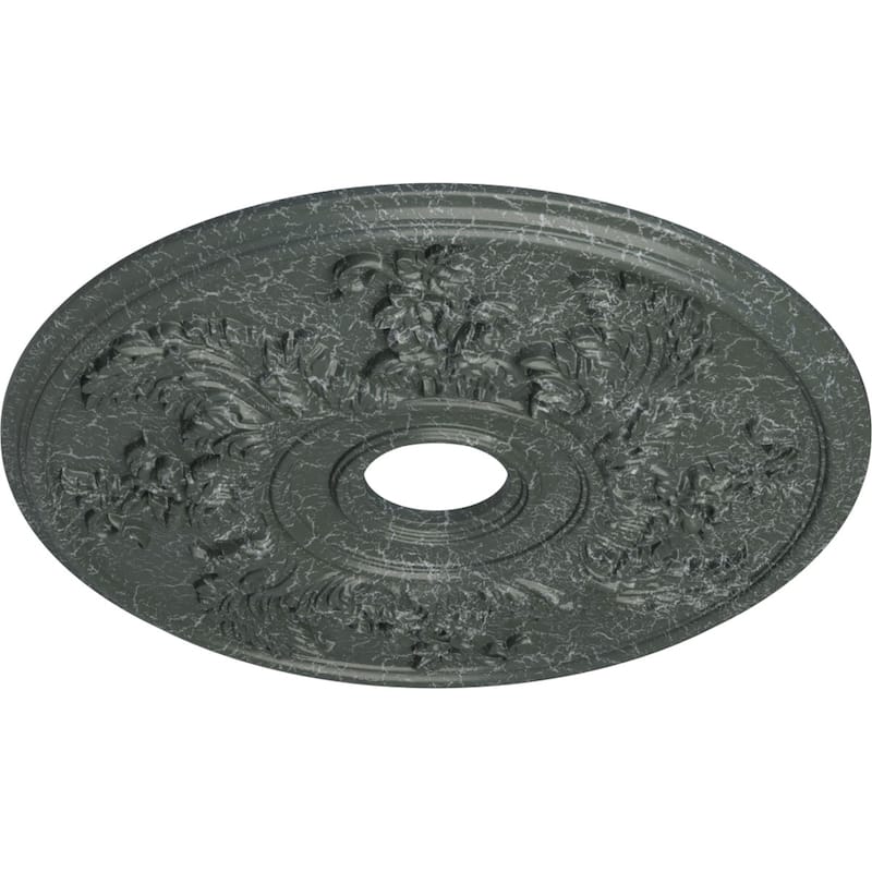 23 5/8"OD x 4 5/8"ID x 1 7/8"P Acanthus Twist Ceiling Medallion