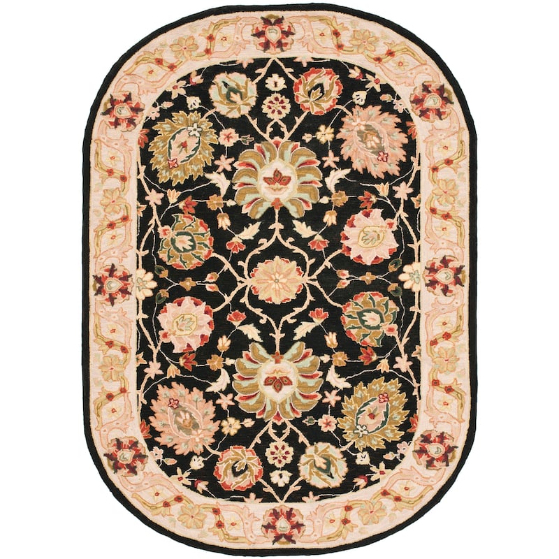 SAFAVIEH Handmade Chelsea Floriana French Country Wool Rug