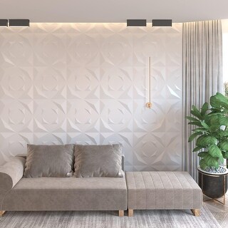 Art3d 3D Wall Panels PVC Fish Design (32 Sq.Ft) - Bed Bath & Beyond ...