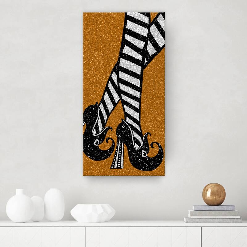 ChiChi Decor 'Chic & Bewitched I' Halloween Canvas Wall Art