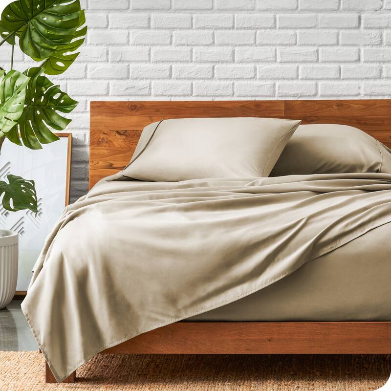 Bare Home Lightweight Coverlet Bedspread & Microfiber Sheet Set Bundle