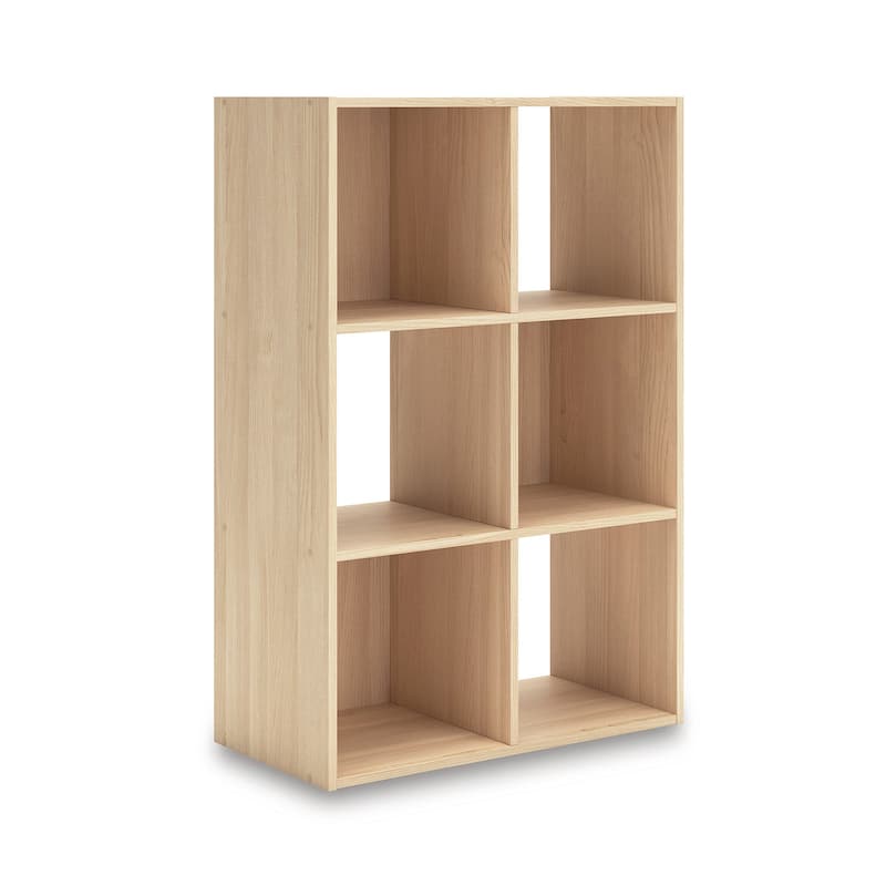 Signature Design by Ashley Piperton Brown 6 Cube Organizer - 24" W x 12" D x 35" H