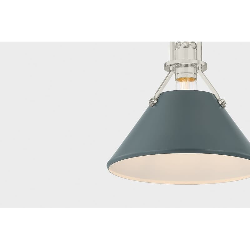 Hudson Valley Lighting Painted No.2 10" Wide Mini Pendant