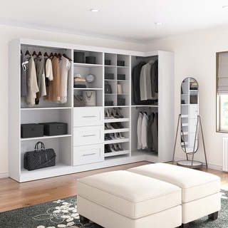 Pur 83W Walk-In Closet Organizer by Bestar - On Sale - Bed