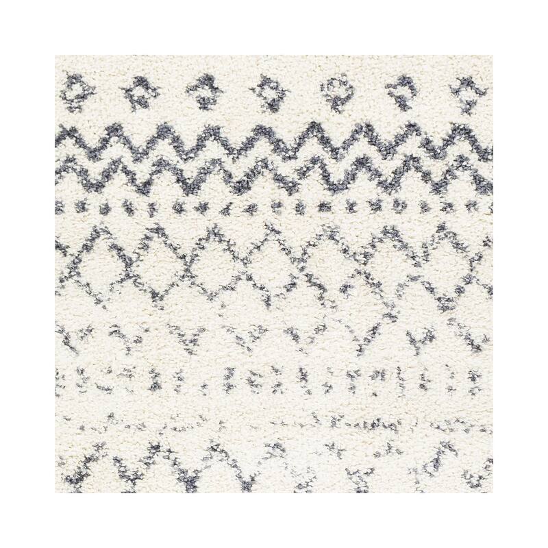 Livabliss Maroc Shag Boho Moroccan Shag Area Rug