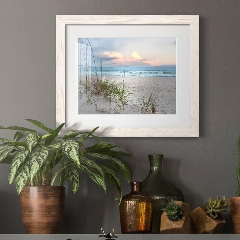 "Beach Driftwood" Premium Framed Print