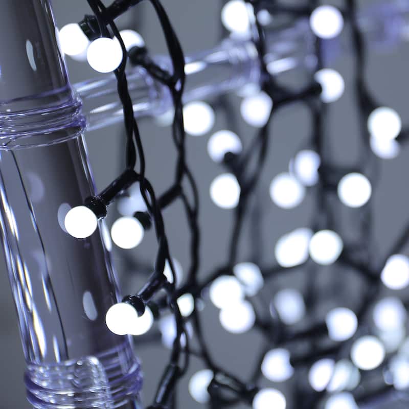 32.8/65.6FT Outdoor LED Pulg In 300/550-Bulb Mini String Lights