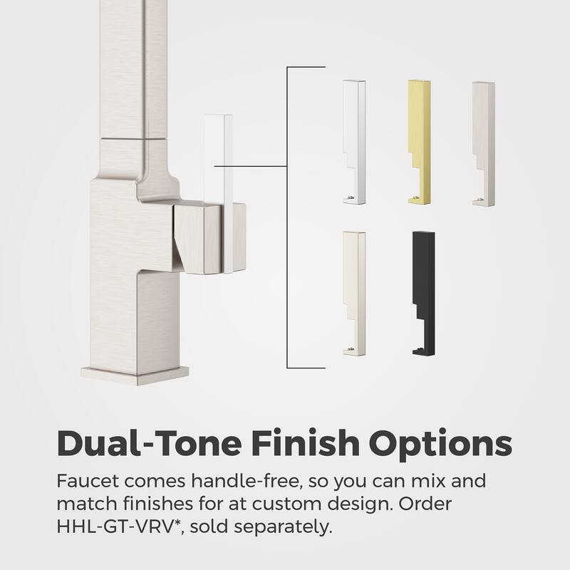 Pfister GT529-VRV Verve 1.8 GPM Single Hole Pull Down Kitchen Faucet