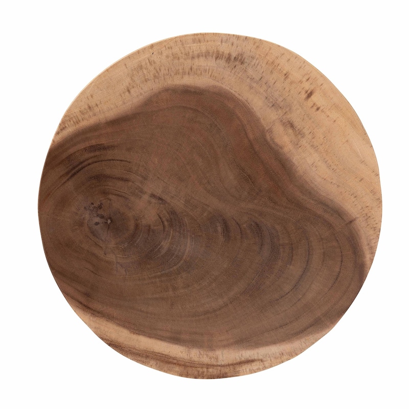 Liberte Natural Teak Wood End Table