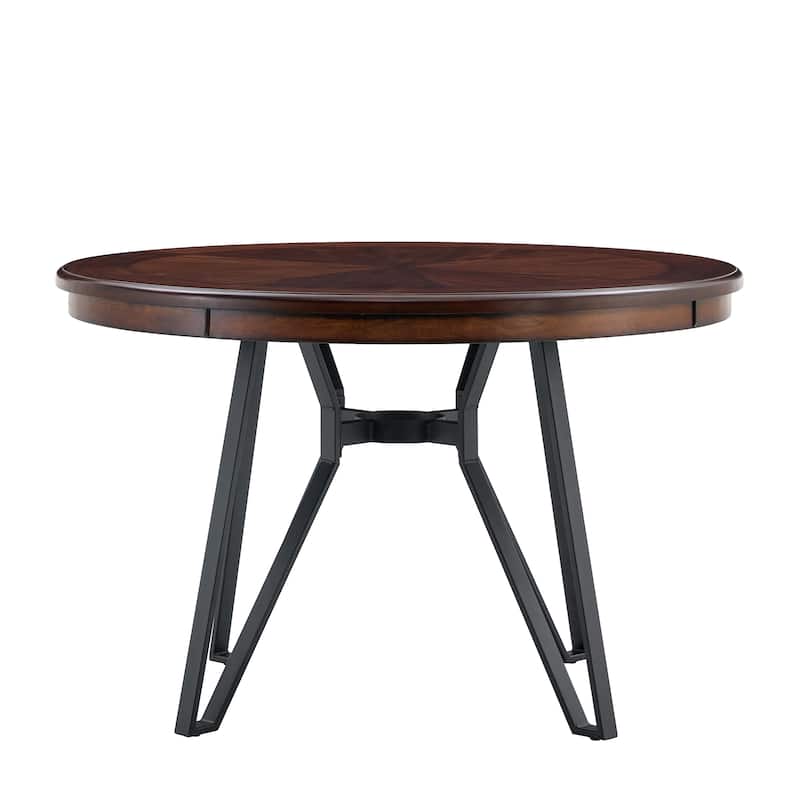Round Dining Table Round Dining Table， Mid-Century Modern Dining Table for Home, Kitchen, Apartment