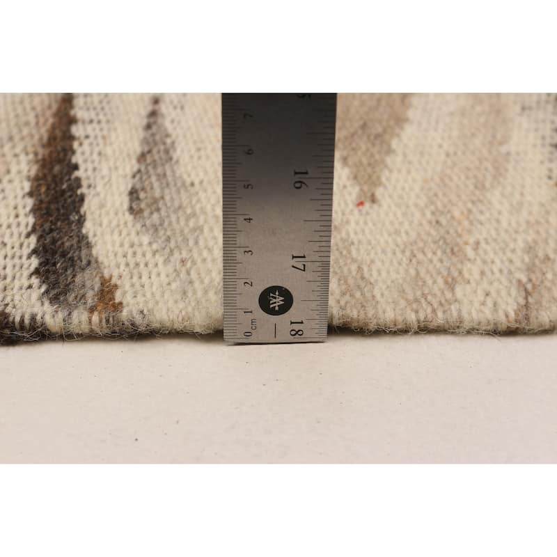 Ankara FW Cream Kilim 5'0" x 8'0" - 5'0 x 8'0
