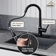 preview thumbnail 9 of 11, Farmhouse/Apron-Front Brushed Stainless Steel Workstation Kitchen Sink with Two-Function Pull-Down Faucet and Accessories
