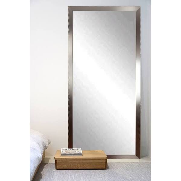 Embossed Full Length Silver Mirror 14355172