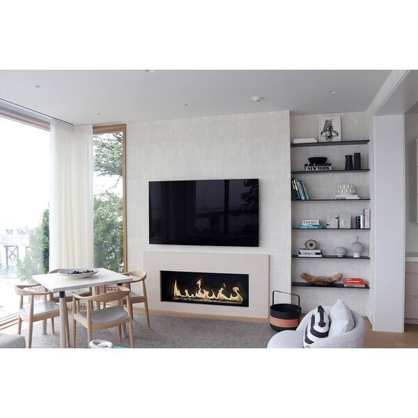 Shop Bio Flame 60 Firebox Single Sided Ss Fireplace W 48 Burner