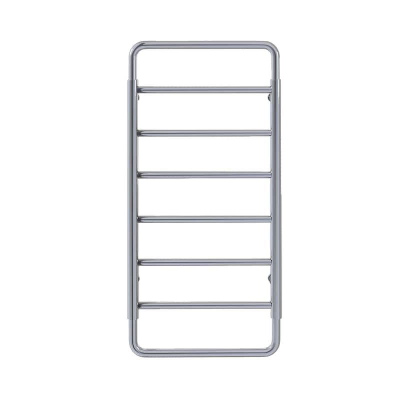 Ivy 8-Bar Electric Towel Warmer In Chrome - 19.69" x 40.94" x 4.45"