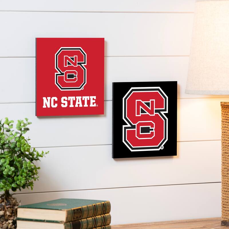 North Carolina State University Foam Core Wall Decor - Black
