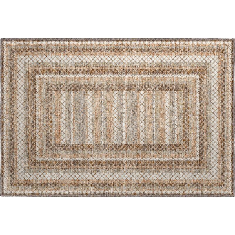 Premium Washable Super Soft Modern Borders Mayfield Rug