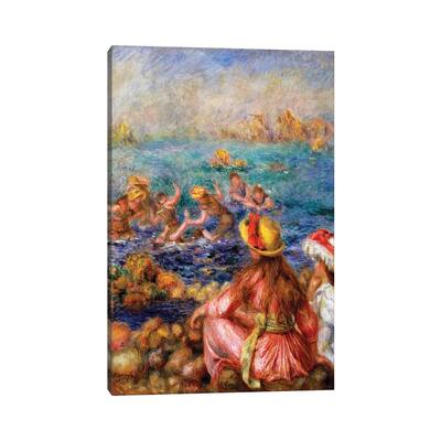 iCanvas "The Bathers, 1892 " by Pierre-Auguste Renoir Canvas Print