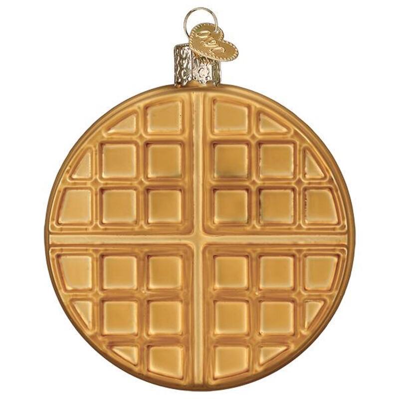 with Blueberries and Butter Christmas Holiday Ornament Glass - Multi