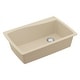 preview thumbnail 11 of 56, Karran Drop-In Quartz Composite 34 in Single Bowl Kitchen Sink with Accessories