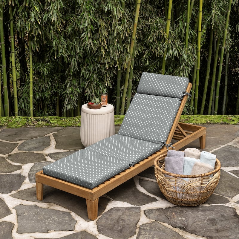 ARDEN earthFIBER Outdoor Chaise Cushion 72 x 21