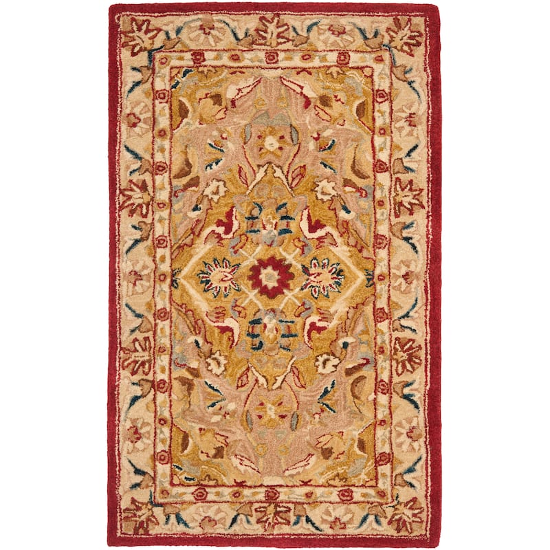 SAFAVIEH Handmade Anatolia Iudita Traditional Oriental Wool Rug