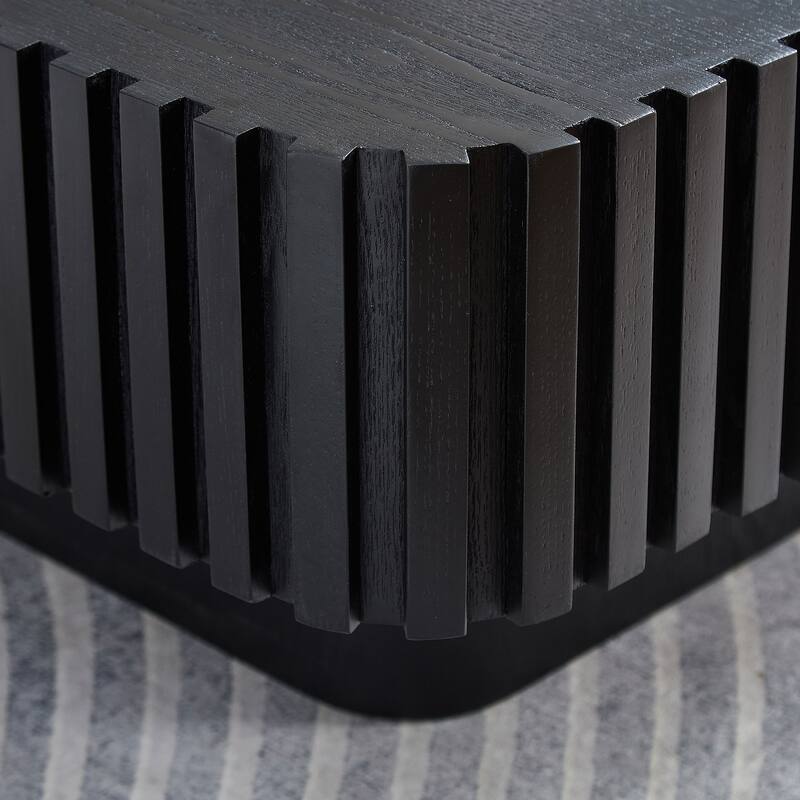 Square Coffee Table Side Table for Living Room, Rustic Sofa Table Center Table Dining Table Accent Table