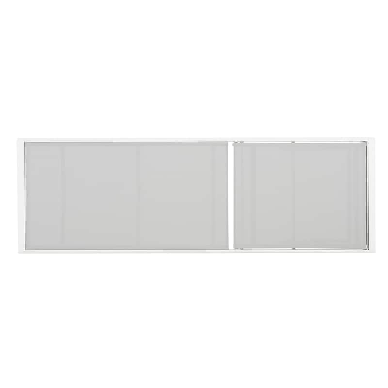 Roomfitters Outdoor Reclining Chaise Lounge Chairs, Set of 2, Adjustable Aluminum Frame, White