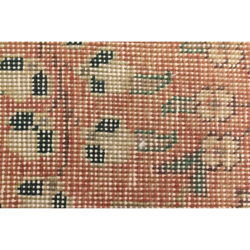 ECARPETGALLERY Hand-knotted Antalya Vintage Copper Wool Rug - 2'11 x 4'9