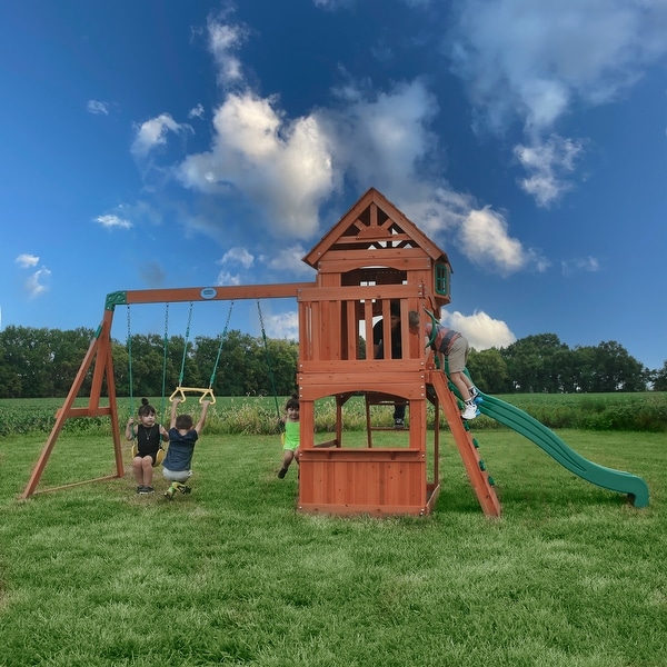 Backyard Discovery Atlantis Swing Set Bed Bath Beyond 35611687