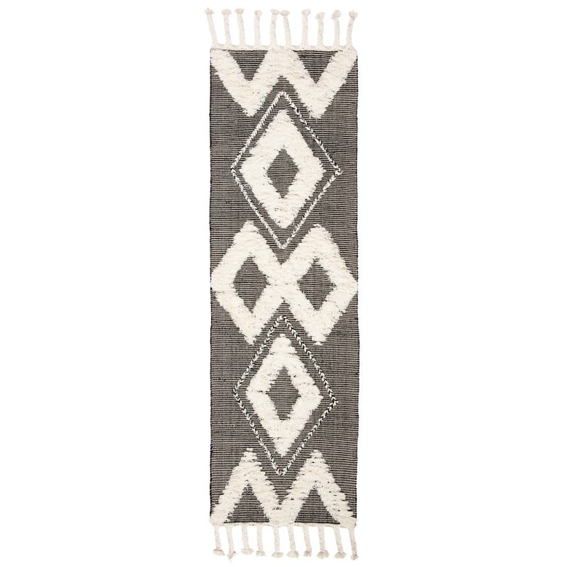 SAFAVIEH Hand-knotted Kenya Helju Southwestern Tribal Wool Rug