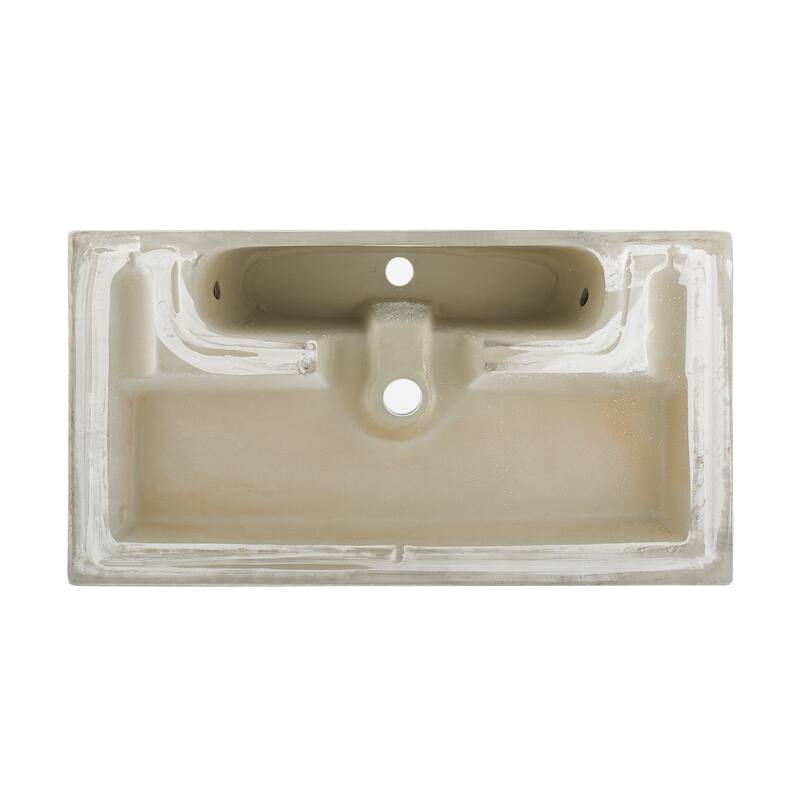 Swiss Madison Voltaire Wide Rectangle Vessel Sink