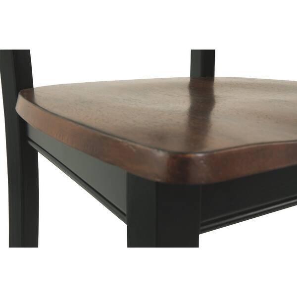 Signature Design by Ashley Owingsville Brown and Black Dining Chairs