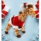 preview thumbnail 4 of 4, DolliBu Santa Wild Giraffe Stuffed Animal Plush Toy with Santa Outfit - 10 inches
