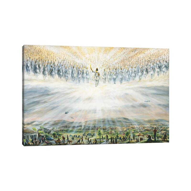 iCanvas "Jesus Returns" by Melani Pyke Canvas Print