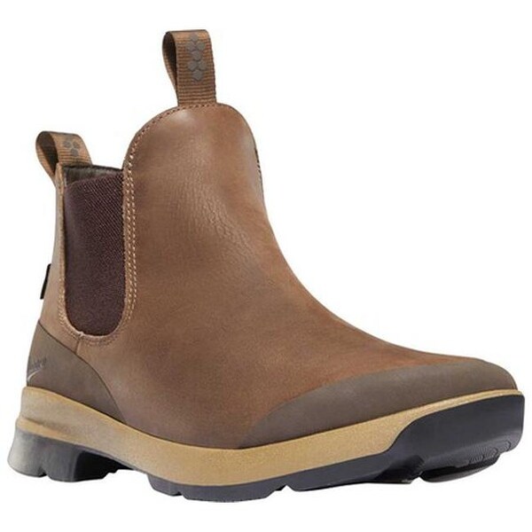 mens chocolate chelsea boots