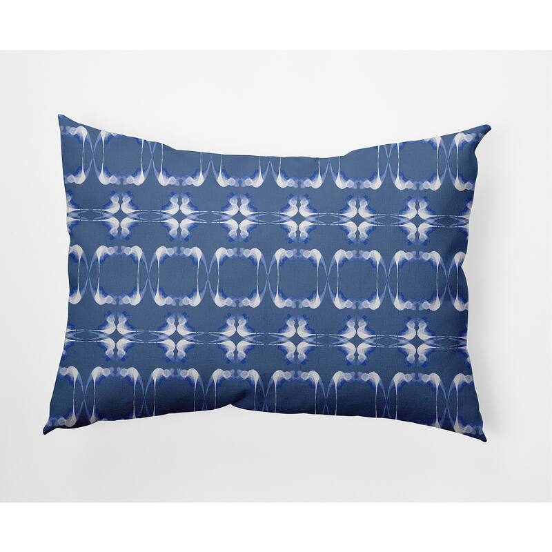 Summer Picnic Decorative Indoor Pillow - Cadet Blue - 14" x 20"